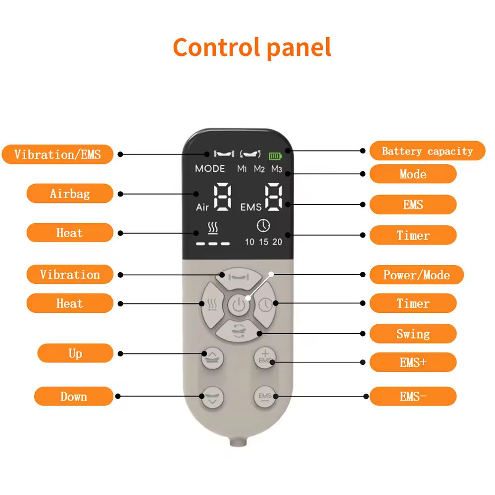 Impulselux™ Lumbar Lift - 4 In 1 Back Massager